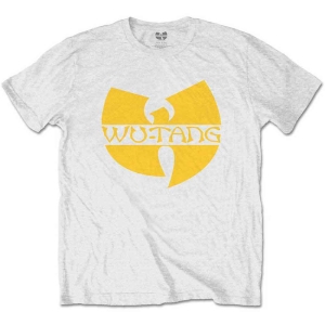 Wu-Tang Clan - Logo Boys T-Shirt Wht i gruppen MERCHANDISE / Merch / Hip Hop-Rap hos Bengans Skivbutik AB (5548863r)