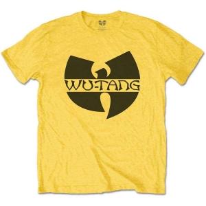 Wu-Tang Clan - Logo Boys T-Shirt Yell i gruppen MERCHANDISE / Merch / Hip Hop-Rap hos Bengans Skivbutik AB (5548864r)