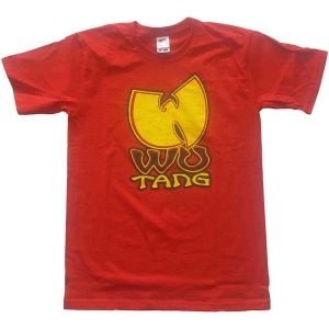 Wu-Tang Clan - Boys T-Shirt Red i gruppen MERCHANDISE / Merch / Hip Hop-Rap hos Bengans Skivbutik AB (5548867r)