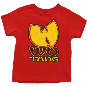 Wu-Tang Clan - Toddler T-Shirt Red i gruppen MERCHANDISE / Merch / Hip Hop-Rap hos Bengans Skivbutik AB (5548868r)