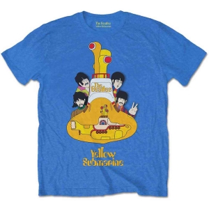The Beatles - Yellowsub Sub Boys T-Shirt Blue i gruppen MERCHANDISE / Merch / Pop-Rock hos Bengans Skivbutik AB (5548872r)