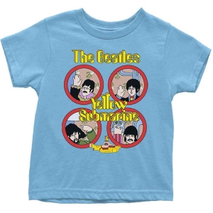 The Beatles - Yellowsub  Holes Lht Blue T-Shirt i gruppen MERCHANDISE / Merch / Pop-Rock hos Bengans Skivbutik AB (5548874r)