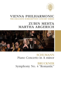 Martha Argerich Wiener Philharmoni - Schumann/Bruckner: Piano Concerto I i gruppen ÖVRIGT / Musik-DVD & Bluray / Kommande hos Bengans Skivbutik AB (5549217)