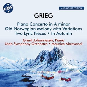 Grant Johannesen Utah Symphony Orc - Grieg: Piano Concerto In A Minor, O i gruppen VI TIPSAR / Fredagsreleaser / Fredag den 28:e Juni 2024 hos Bengans Skivbutik AB (5549444)