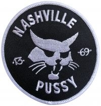 Nashville Pussy - Patch Pussycat (9 Cm) i gruppen MERCHANDISE / Accessoarer / Hårdrock hos Bengans Skivbutik AB (5549660)