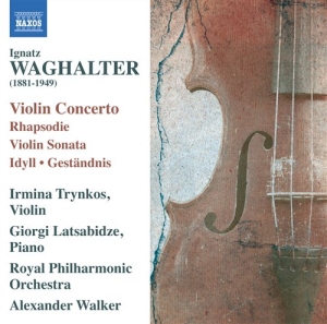 Waghalter - Violin Concerto i gruppen Externt_Lager / Naxoslager hos Bengans Skivbutik AB (554968)