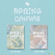 Sevenus - Spring Canvas (Random Ver.) i gruppen CD / K-Pop hos Bengans Skivbutik AB (5550090)