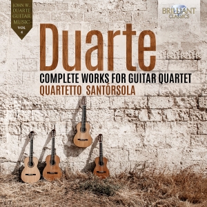 Quartetto Santorsola - Duarte: Complete Works For Guitar Q i gruppen VI TIPSAR / Fredagsreleaser / Fredag den 5:e Juli 2024 hos Bengans Skivbutik AB (5550345)