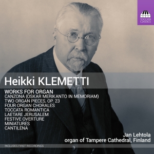 Jan Lehtola - Klemetti: Works For Organ i gruppen VI TIPSAR / Fredagsreleaser / Fredag den 5:e Juli 2024 hos Bengans Skivbutik AB (5550493)