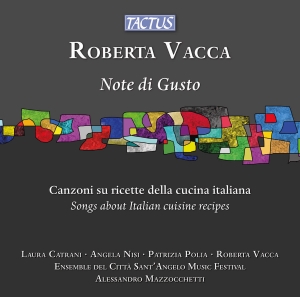 Roberta Vacca - Note Di Gusto - Songs About Italian i gruppen VI TIPSAR / Fredagsreleaser / Fredag den 5:e Juli 2024 hos Bengans Skivbutik AB (5550498)