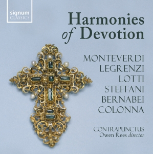 Contrapunctus Owen Rees - Harmonies Of Devotion i gruppen VI TIPSAR / Fredagsreleaser / Fredag den 5:e Juli 2024 hos Bengans Skivbutik AB (5550511)