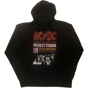 Ac/Dc - Wembley  79 Uni Bl Eco Hoodie i gruppen MERCHANDISE / Hoodies / Hårdrock hos Bengans Skivbutik AB (5550908r)