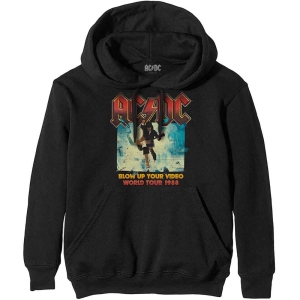 Ac/Dc - Blow Up Your Video Uni Bl Hoodie i gruppen MERCHANDISE / Hoodies / Hårdrock hos Bengans Skivbutik AB (5550913r)