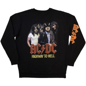 Ac/Dc - H2h Band Uni Bl Sweatshirt i gruppen MERCHANDISE / Hoodies / Hårdrock hos Bengans Skivbutik AB (5550919r)