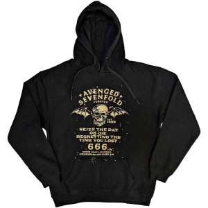 Avenged Sevenfold - Seize The Day Uni Bl Hoodie i gruppen MERCHANDISE / Hoodies / Hårdrock hos Bengans Skivbutik AB (5551302r)