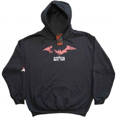 Dc Comics - Batman Logo Sketch Uni Bl Hoodie i gruppen ÖVRIGT / Övrigt / aub hos Bengans Skivbutik AB (5552059r)