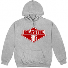 Beastie Boys - Diamond Logo Uni Grey Hoodie i gruppen ÖVRIGT / Övrigt / aub hos Bengans Skivbutik AB (5552064r)