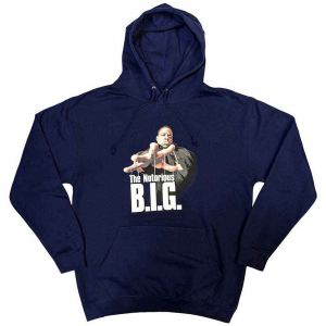 Biggie Smalls - Biggie Reachstrings Uni Navy Hoodie i gruppen ÖVRIGT / Övrigt / aub hos Bengans Skivbutik AB (5552075r)