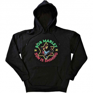 Bob Marley - Sun Is Shining Uni Bl Hoodie i gruppen ÖVRIGT / Övrigt / aub hos Bengans Skivbutik AB (5552092r)