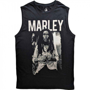 Bob Marley - Marley B&W Uni Bl Tank Shirt i gruppen ÖVRIGT / Övrigt / aub hos Bengans Skivbutik AB (5552101r)