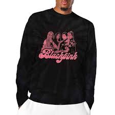 Blackpink - Photo Uni Bl Dip-Dye Long Sleeve  i gruppen MERCHANDISE / Hoodies / K-Pop hos Bengans Skivbutik AB (5552127r)