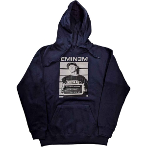 Eminem - Arrest Uni Navy Hoodie i gruppen ÖVRIGT / Övrigt / aub hos Bengans Skivbutik AB (5552173r)