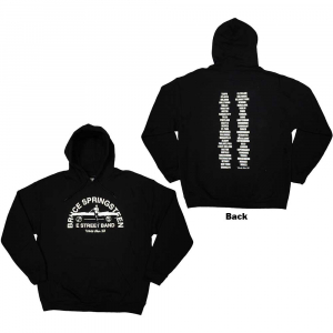 Bruce Springsteen - Tour  23 Leaning Car Uni Bl Hoodie  i gruppen MERCHANDISE / Hoodies / Pop-Rock hos Bengans Skivbutik AB (5552178r)