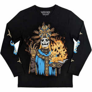 Ghost - The Burning Uni Bl Long Sleeve i gruppen ÖVRIGT / Övrigt / aub hos Bengans Skivbutik AB (5552280r)