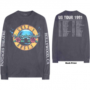 Guns N Roses - Hollywood Tour Uni Char Long Sleeve i gruppen ÖVRIGT / Övrigt / aub hos Bengans Skivbutik AB (5552286r)