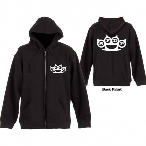 Five Finger Death Punch - Knuckles Uni Bl Zip Hoodie i gruppen ÖVRIGT / Övrigt / aub hos Bengans Skivbutik AB (5552546r)