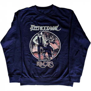 Fleetwood Mac - Rumours Vintage Uni Navy Sweatshirt i gruppen MERCHANDISE / Hoodies / Pop-Rock hos Bengans Skivbutik AB (5552553r)