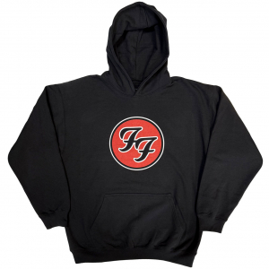 Foo Fighters - Ff Logo Uni Bl Hoodie i gruppen ÖVRIGT / Övrigt / aub hos Bengans Skivbutik AB (5552556r)