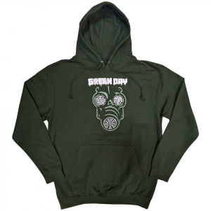 Green Day - Green Mask Uni Green Hoodie i gruppen ÖVRIGT / Övrigt / aub hos Bengans Skivbutik AB (5552561r)