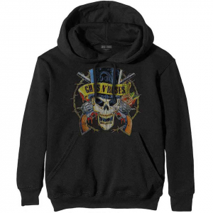 Guns N Roses - Top Hat Uni Bl Hoodie i gruppen ÖVRIGT / Övrigt / aub hos Bengans Skivbutik AB (5552575r)