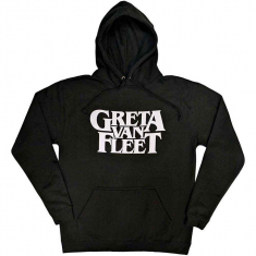 Greta Van Fleet - Logo Uni Bl Hoodie i gruppen ÖVRIGT / Övrigt / aub hos Bengans Skivbutik AB (5552597r)