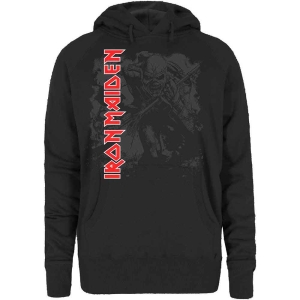 Iron Maiden - Hi Con Trooper Lady Bl Hoodie i gruppen MERCHANDISE / Hoodies / Hårdrock hos Bengans Skivbutik AB (5552718)