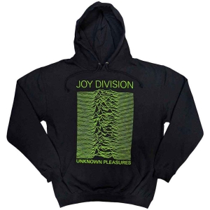 Joy Division - Unknown Pleasures Fp Navy Hoodie i gruppen MERCHANDISE / Hoodies / Pop-Rock hos Bengans Skivbutik AB (5552901r)