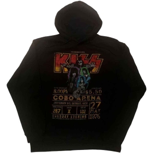 Kiss - Cobra Arena 76 Uni Bl Eco Hoodie i gruppen MERCHANDISE / Hoodies / Hårdrock hos Bengans Skivbutik AB (5552912r)