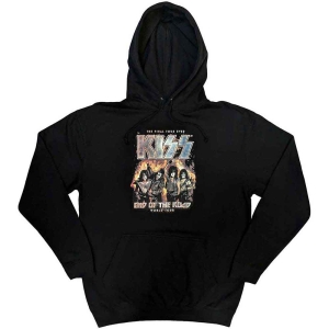 Kiss - End Of The Road Final Tour Bl Hoodie i gruppen MERCHANDISE / Hoodies / Hårdrock hos Bengans Skivbutik AB (5552918r)