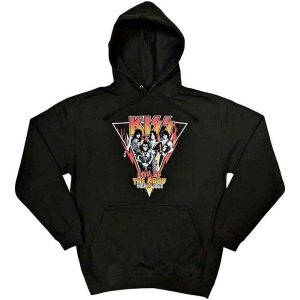 Kiss - Triangle Uni Bl Hoodie i gruppen MERCHANDISE / Hoodies / Hårdrock hos Bengans Skivbutik AB (5552919r)