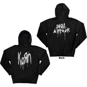 Korn - Still A Freak Uni Bl Hoodie i gruppen MERCHANDISE / Hoodies / Hårdrock hos Bengans Skivbutik AB (5552920r)