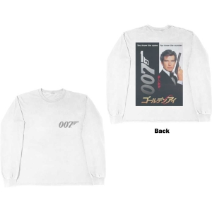 James Bond - Goldeneye Jap Pos Wht Longsleeve  i gruppen MERCHANDISE / T-shirt / Film-Musikal hos Bengans Skivbutik AB (5552961r)