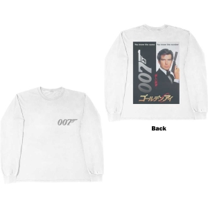 James Bond - Goldeneye Jap Pos Wht Longsleeve i gruppen MERCHANDISE / T-shirt / Film-Musikal hos Bengans Skivbutik AB (5552961r)