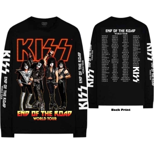 Kiss - End Of The Road Tour Bl Longsleeve i gruppen MERCHANDISE / T-shirt / Hårdrock hos Bengans Skivbutik AB (5552969r)