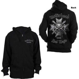 Motorhead - Bad Magic Uni Bl Zip Hoodie i gruppen MERCHANDISE / Hoodies / Hårdrock hos Bengans Skivbutik AB (5553109)