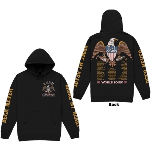 Luke Combs - Tour  23 Eagle Uni Bl Hoodie i gruppen MERCHANDISE / Hoodies / Country hos Bengans Skivbutik AB (5553194r)