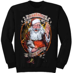 Mastodon - Hail Santa Holiday Uni Bl Sweatshirt i gruppen MERCHANDISE / Hoodies / Hårdrock hos Bengans Skivbutik AB (5553212r)