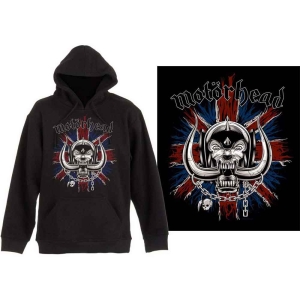 Motorhead - British Warpig Uni Bl Hoodie i gruppen MERCHANDISE / Hoodies / Hårdrock hos Bengans Skivbutik AB (5553228r)