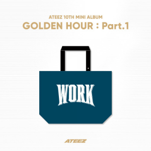 Ateez - Golden Hour Official MD Reusable Bag i gruppen MERCHANDISE / Merch / K-Pop hos Bengans Skivbutik AB (5553403)