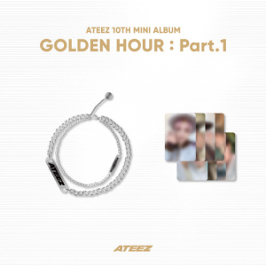 Ateez - Golden Hour Official MD Work Bracelet i gruppen MERCHANDISE / Merch / K-Pop hos Bengans Skivbutik AB (5553404)